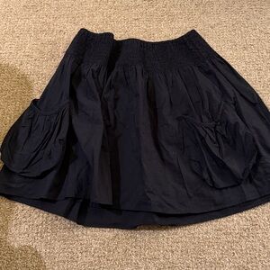 Mossimo Supply Co. Smocked black light skirt
